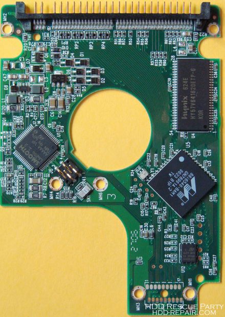 WESTERN DIGITAL WDXXXVE-08HDT0, 701285 SCORPIO PATA electronic circuit board