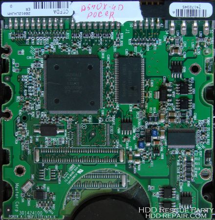 MAXTOR D540X-4D ROMULUS POKER C5FDA PATA electronic circuit board